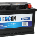 Аккумулятор EDCON DC72680R( VARTA )(Чехия) 72 А.ч.
