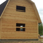 Сруб для Дома Бани из профил. бруса дешево Узда