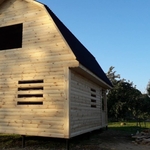 Баня-Дом из Бруса Сруб 6х6м продажа с установкой в Минске и районе