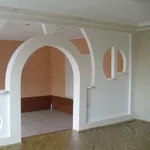 Облицовка стен,  монтаж перегородок и потолка из гипсокартона