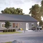 Каркасный дом 12, 6х7, 8 м