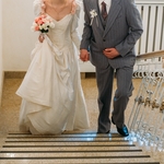 Эксклюзивное карсетное свадебное платье ручной работы(шелк, х/б, вышивка)