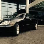 аренда прокат авто Mersedes W220 S500 long  с водителем