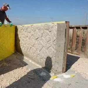 Декоративная панель VALERO для отделки бетона 
