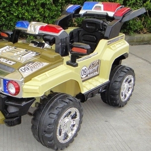 Детский электромобиль джип POLICE внедорожник