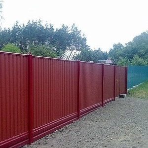 Купить забор из металлопрофиля в Минске  Купить забор из металлопрофил