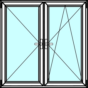 Алюминиевые окна из профиля Алютех серии ALT W72