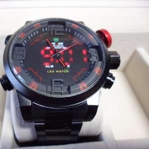 Мужские Спортивные Часы Weide WH2309 RED (Кварцевые)
