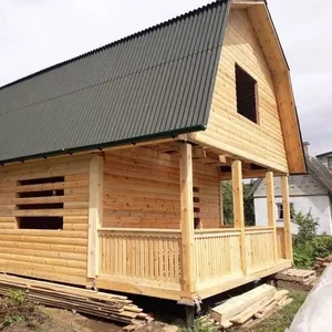 Дачный Дом сруб Борис из бруса 6х8 с установкой недорого