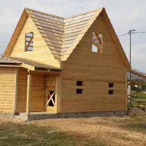 Сруб Дома из бруса Михаил 6×8 доставка/установка