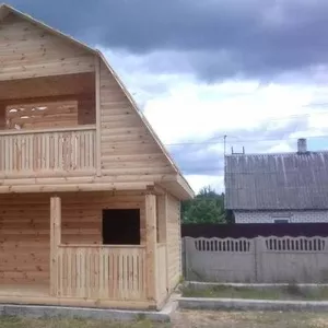 Дома из бруса Татьяна 6×6 с установкой от 10 дней