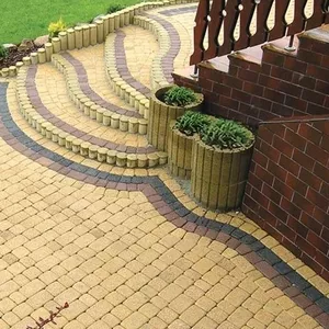 Укладка тротуарной плитки, бордюры Крупкский район от 50 м2