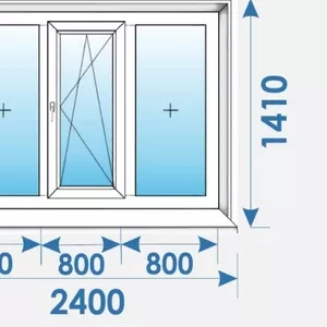 Новые Окна Пвх распродажа дешево профиль Wds-3*