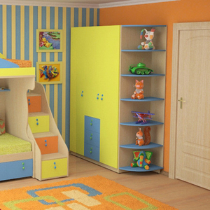 Детская комната,  кухня,  шкаф-купе под заказ
