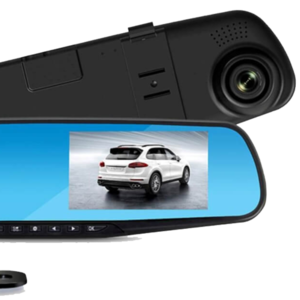 Вмдеорегистратор-Зеркало с камерой заднего вида Vehicle Blackbox DVR