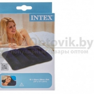 Надувная подушка 43х28х9 Intex