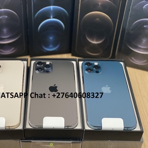 Apple iPhone 12 Pro 128GB = 500euro,  iPhone 12 Pro Max 128GB = 550euro