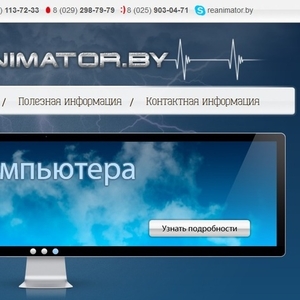 www.reanimator.by - Ремонт компьютеров и ноутбуков в Минске