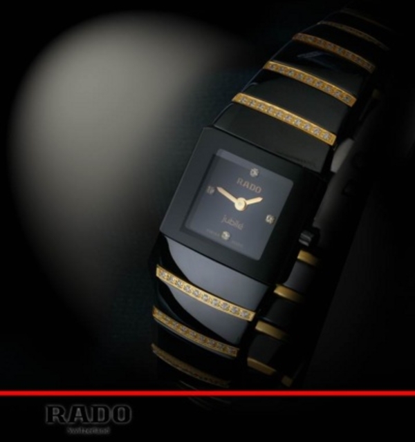 Часы наручные женские RADO 213.53 Sintra Jubile Black  Новые Гарантия