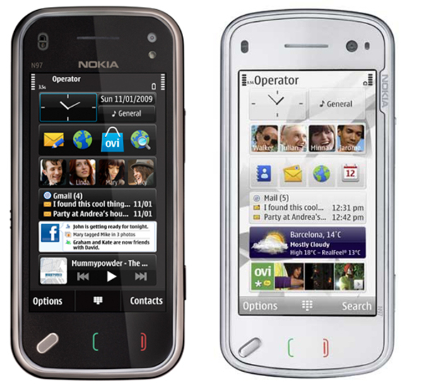 Nokia N97 2sim(2сим),  слайдер,  Opera,  FM,  MP3,  ТV. 2