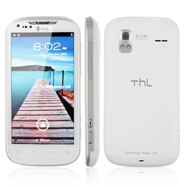 ThL W1+ - Android 4.0 OS,  MTK6577 DUAL CORE 1 ГГц CPU,  1 Гб RAM,  3G 2