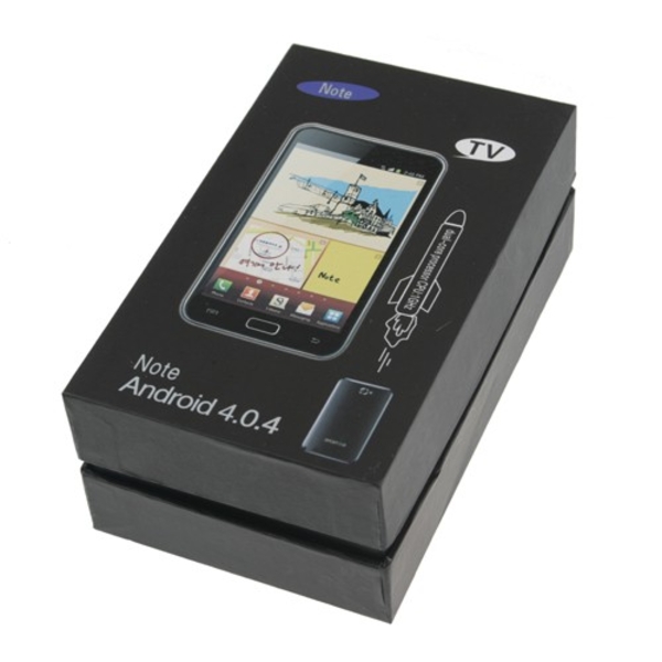 Star N8000+ MTK6577 Smart Phone Android 4.0 3G TV GPS 5.0 черный и бел 3