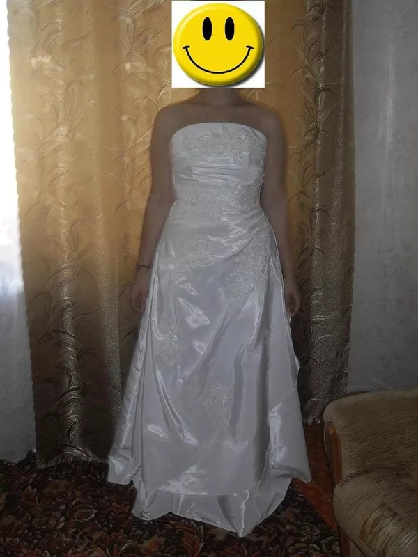 Свадебное платье 46-50 р-р