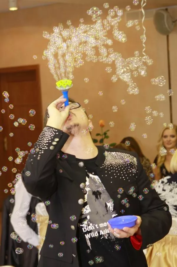 Шоу мыльных пузырей Минск SUPERSHOW,  удивить гостей на свадьбе! 2