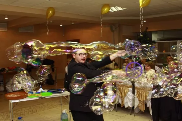 Шоу мыльных пузырей Минск SUPERSHOW,  удивить гостей на свадьбе! 9