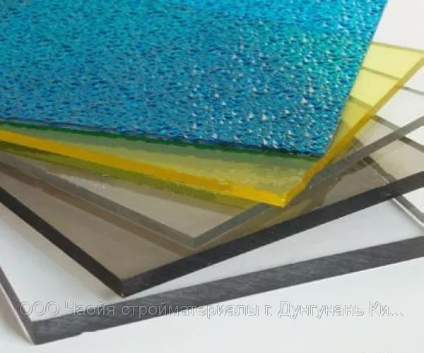 Поликарбонат сотовый, монолитный