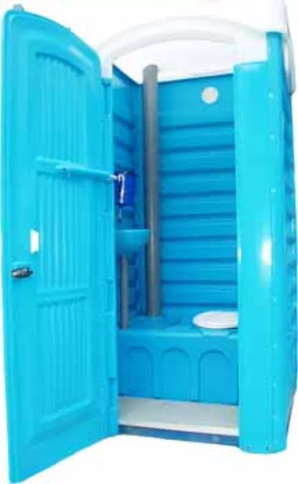 Туалетная кабина улучшенного дизайна с внутренним замком Стандарт БХП 