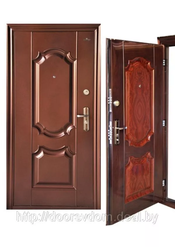 Металлическая дверь для улицы купить цена гомель QSD-8691