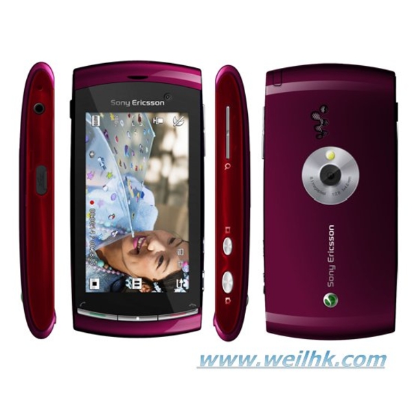 Sony Ericsson U5 - 2 sim/сим малиновый,  Минск. 3