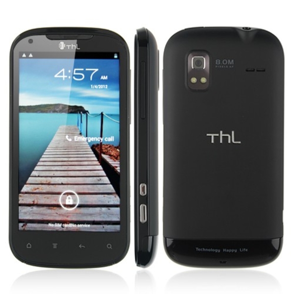 ThL W1+ - Android 4.0 OS,  MTK6577 DUAL CORE