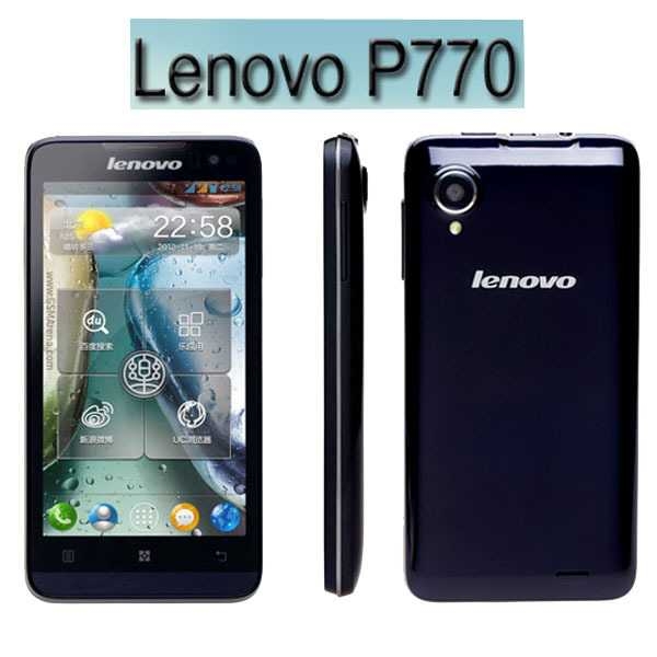 Lenovo P770 2sim MTK 6577T 1.2 MHz,  2 ядра Android,  Lenovo P770 купить 2