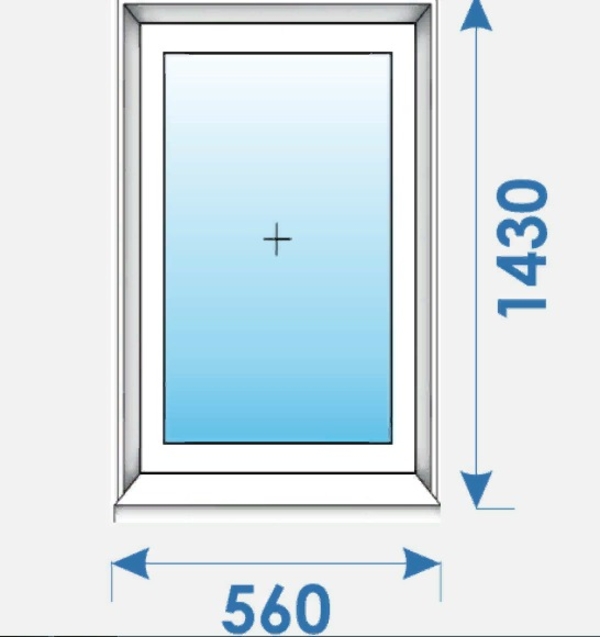 Распродажа Пвх Дверь балконная ОК- 39 3