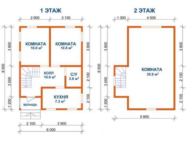 Сруб Дома эмиль с доставкой и установкой по Беларуси 2