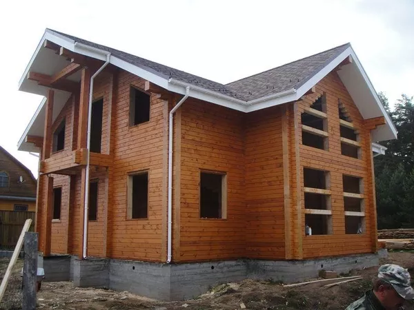 Строительство деревянных домов  4