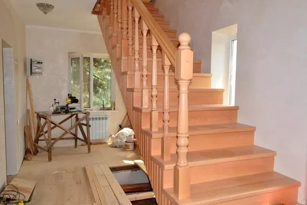 Изготовление деревянных лестниц. 3