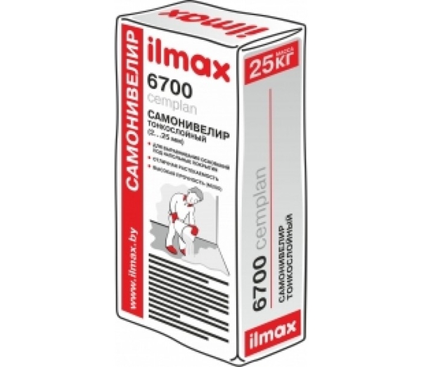 Самонивелир тонкослойный (2...25 мм) ilmax 6700