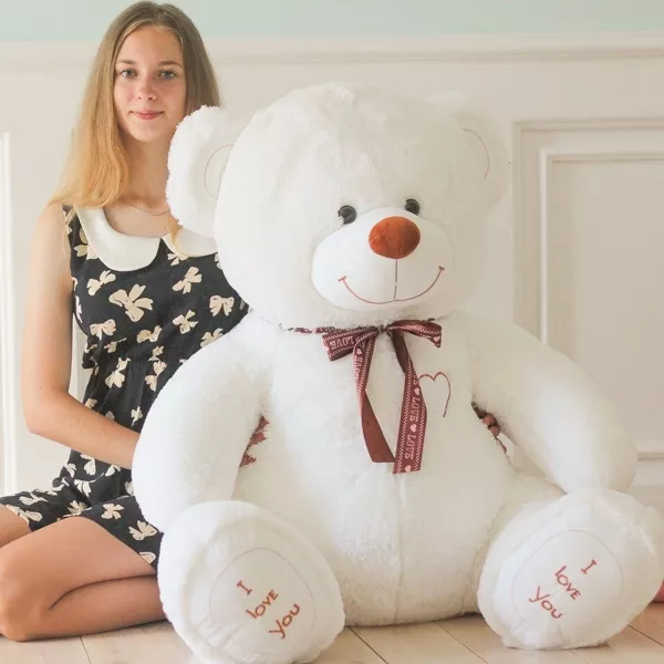 Оригинальный подарок -плюшевый медведь 160 см 8