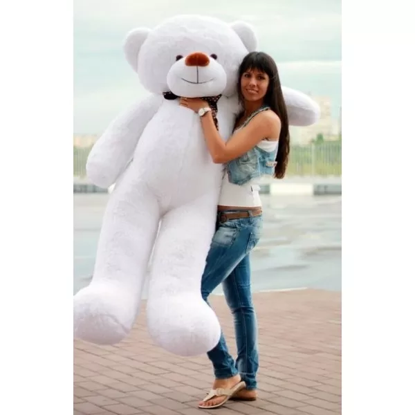 Милый плюшевый медведь 210 см