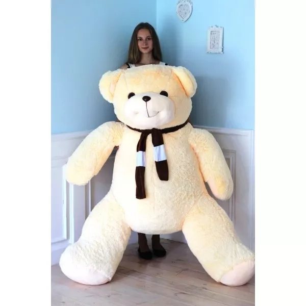 Подарок ребенку плюшевый медведь 210 см 2