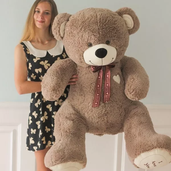 Необычный подарок -плюшевый медведь 160 см 2