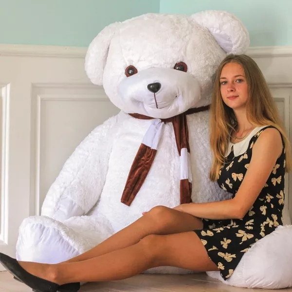 Подарок ребенку медведь 210 см 4