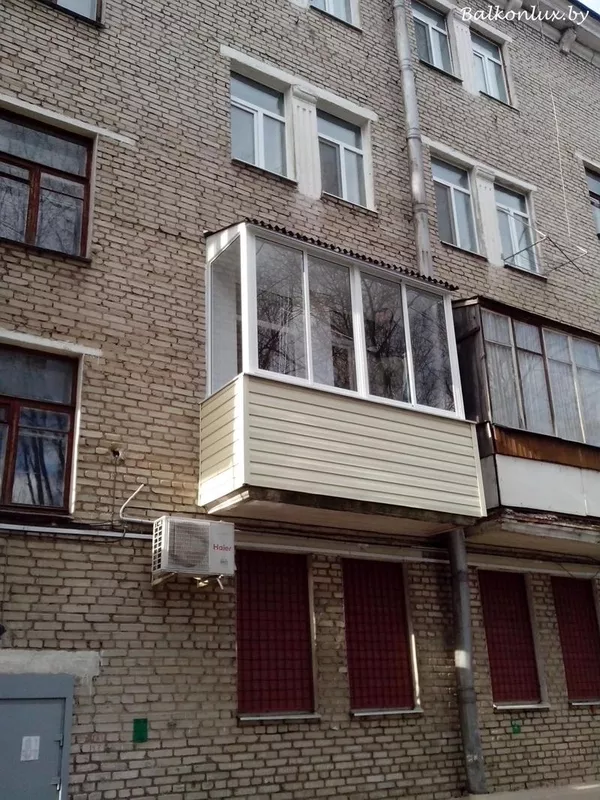 Как сделать крышу на балконе последнего этажа? 3