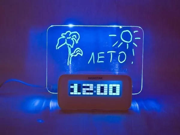 Креативные LED Часы-Будильник 