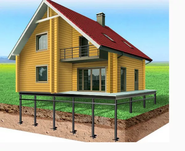 Свайно винтовой ФУНДАМЕНТ установим быстро, недорого в Червене