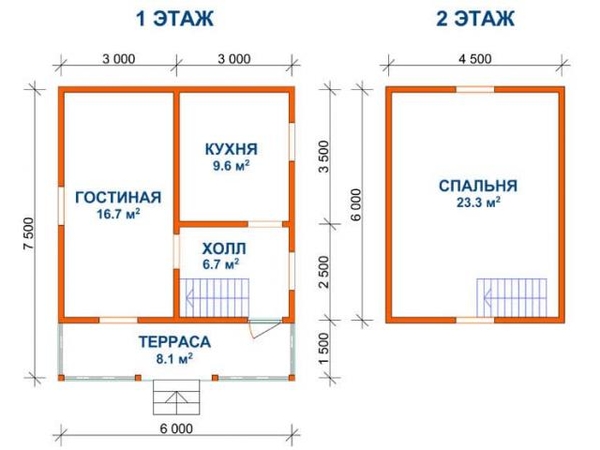 Дачный недорогой Дом из бруса с доставкой, установкой по Минску и обасти 2