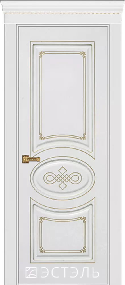 Межкомнатные двери с белой эмалью. 2